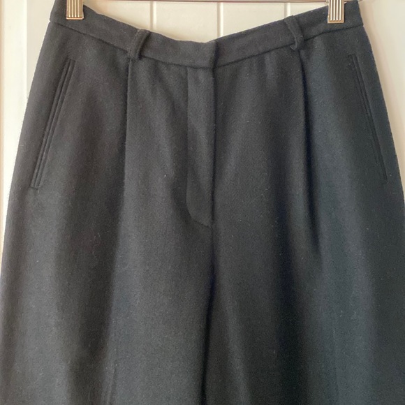 Lauren Ralph Lauren Wool Slacks Trouser Pants Black - Picture 2 of 8